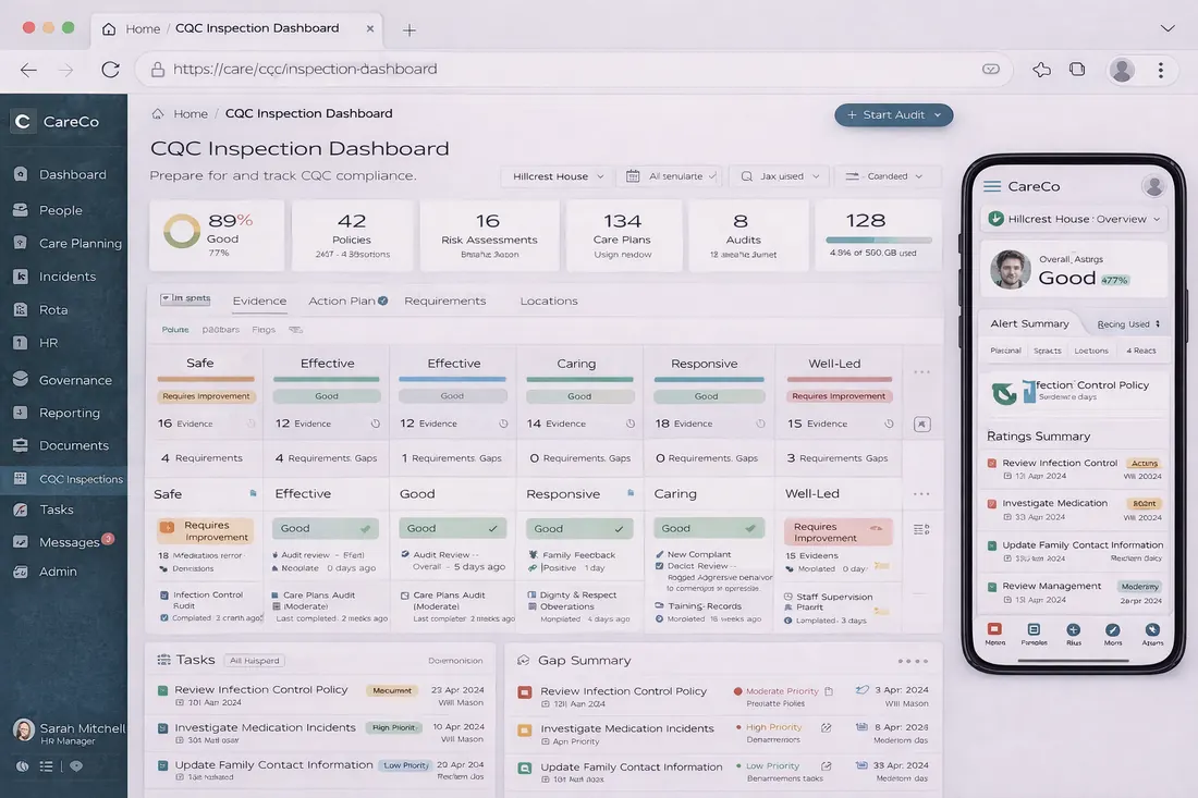 Inspection and governance style product view