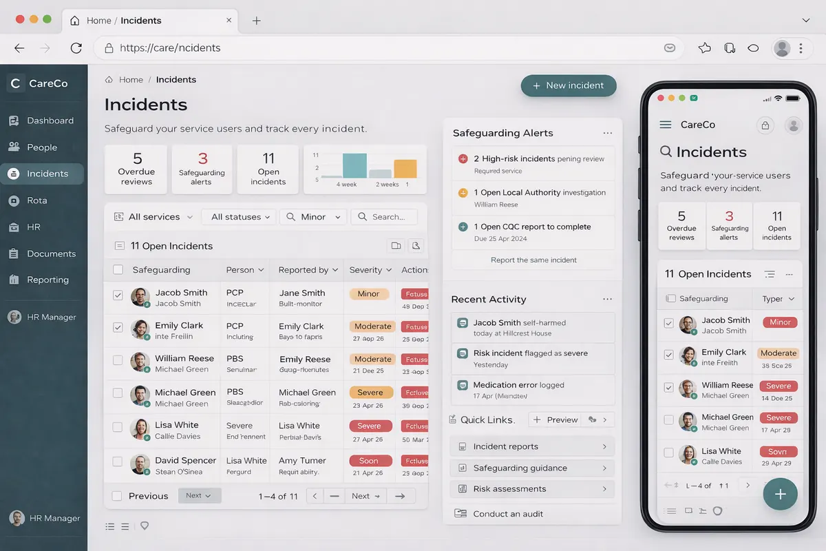 Incidents feature preview