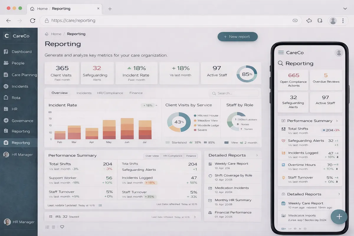 Reporting feature preview